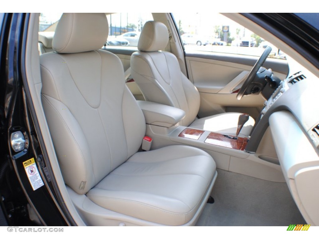 2010 Camry Hybrid - Black / Bisque photo #10