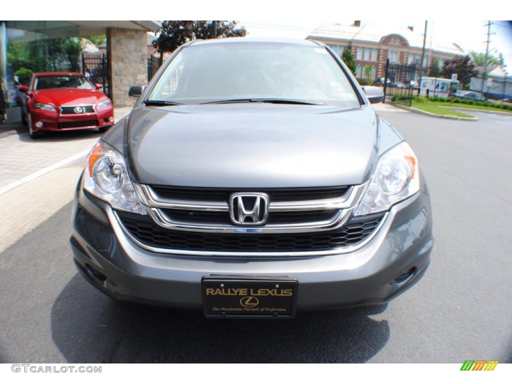 2011 CR-V EX-L 4WD - Polished Metal Metallic / Gray photo #2