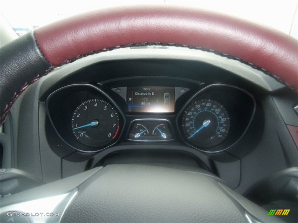 2012 Ford Focus SEL Sedan Gauges Photo #67609563