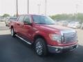 2012 Red Candy Metallic Ford F150 XLT SuperCrew  photo #7