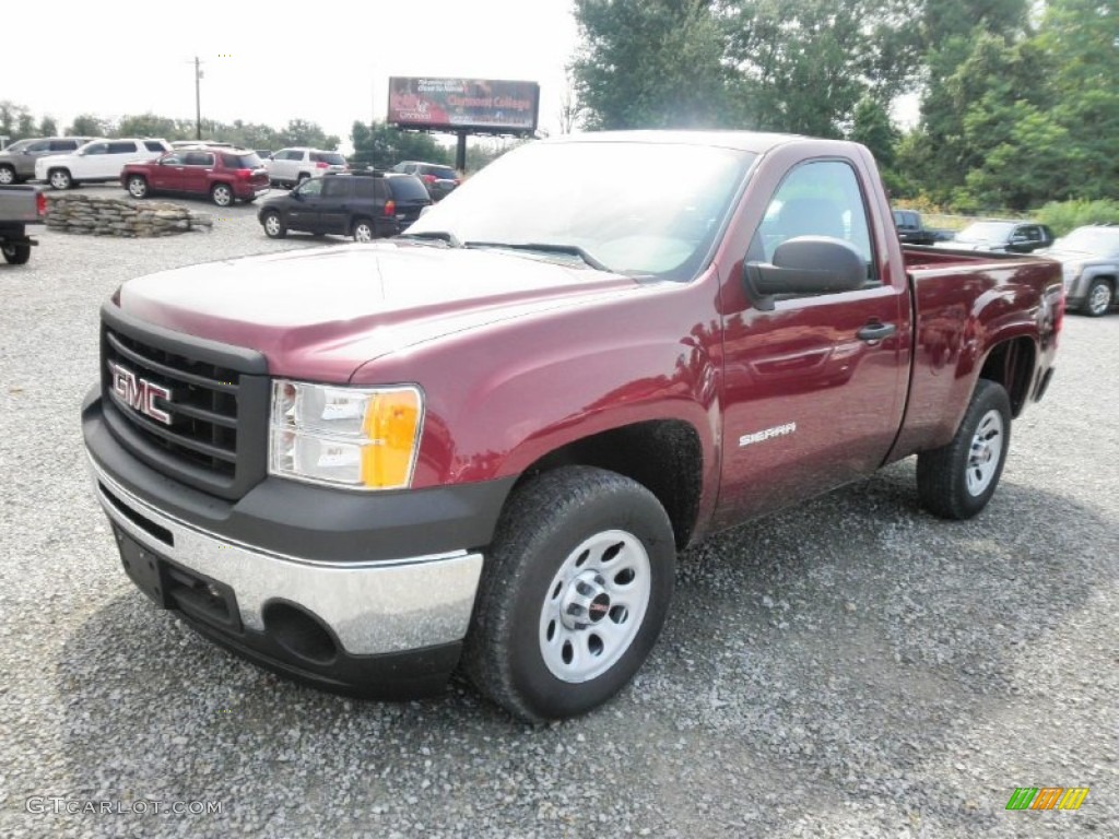 Sonoma Red Metallic 2013 GMC Sierra 1500 Regular Cab Exterior Photo #67612299