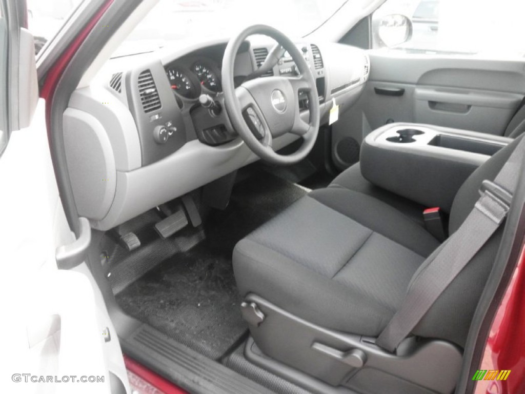 Dark Titanium Interior 2013 GMC Sierra 1500 Regular Cab Photo #67612320