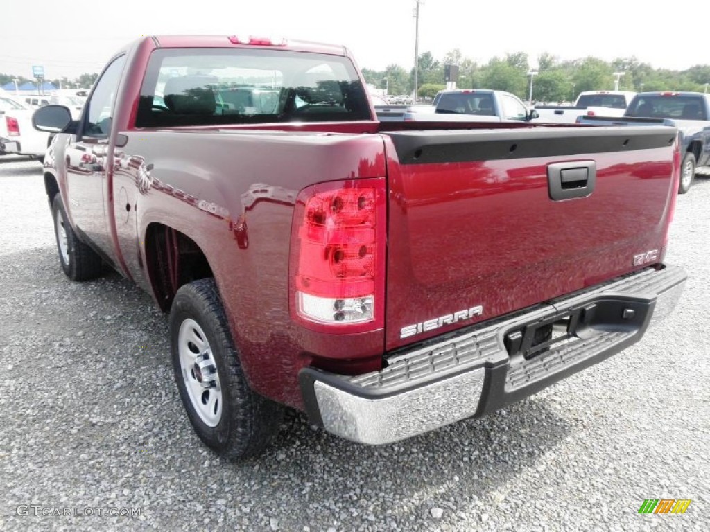 2013 Sierra 1500 Regular Cab - Sonoma Red Metallic / Dark Titanium photo #10