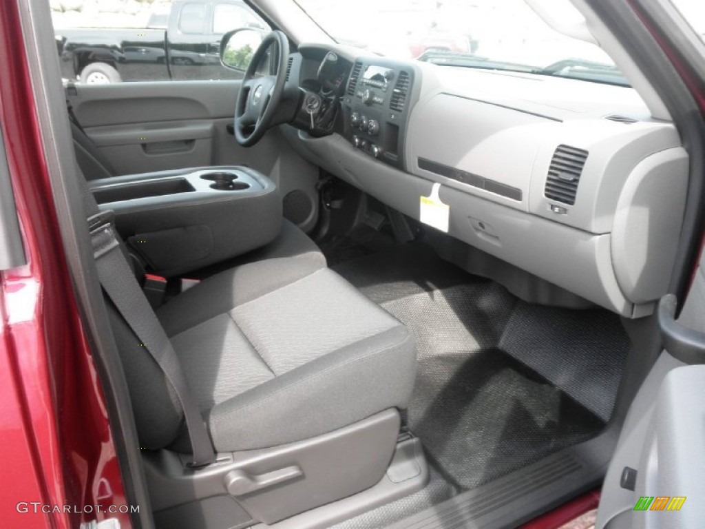 Dark Titanium Interior 2013 GMC Sierra 1500 Regular Cab Photo #67612380