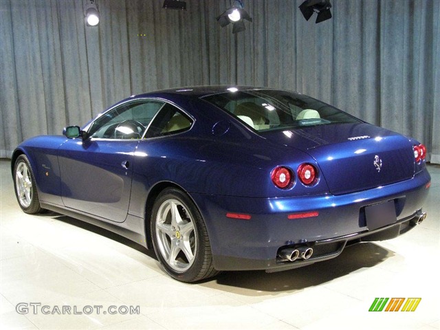 Blue 2005 Ferrari 612 Scaglietti Standard 612 Scaglietti Model Exterior Photo #67614
