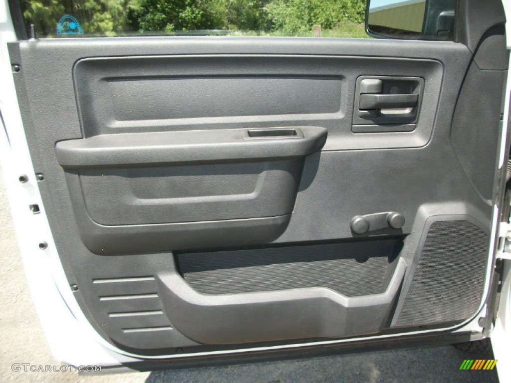 2009 Ram 1500 ST Regular Cab - Stone White / Dark Slate/Medium Graystone photo #18