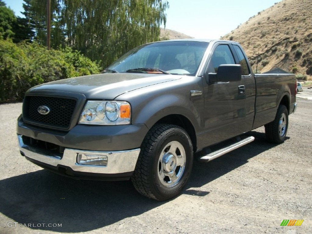 Dark Shadow Grey Metallic 2004 Ford F150 XLT Regular Cab Exterior Photo #67613517