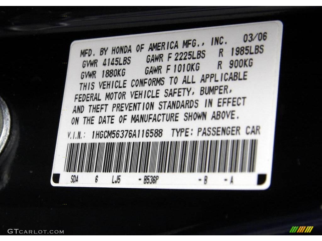 2006 Accord SE Sedan - Royal Blue Pearl / Gray photo #25