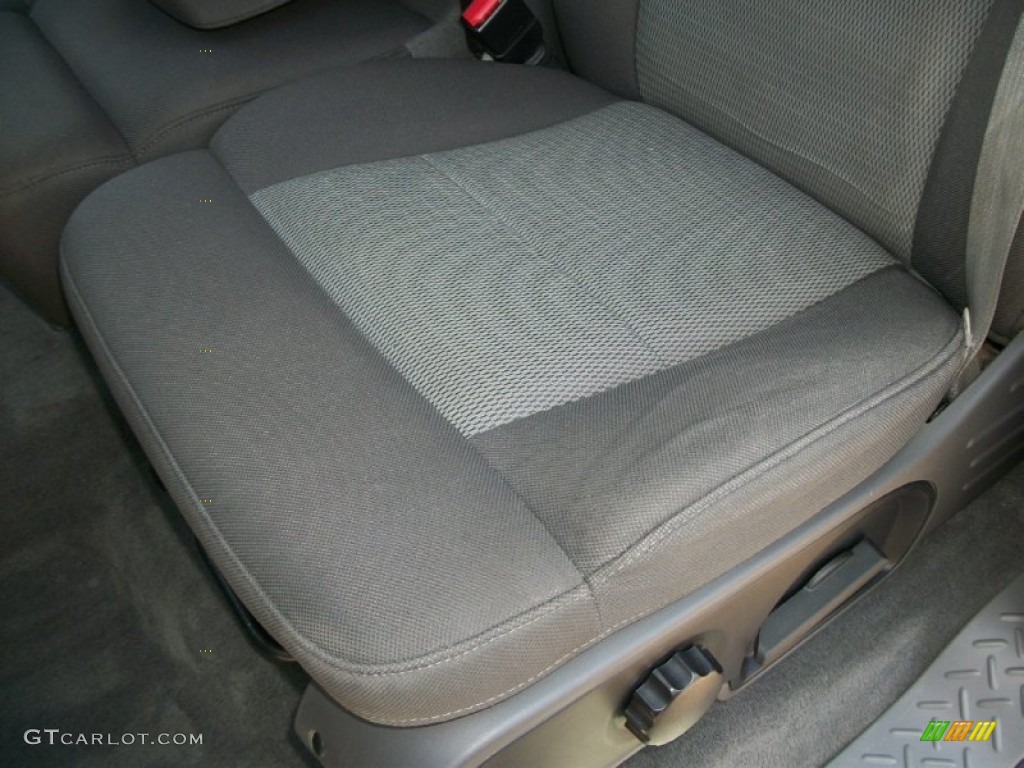 2004 F150 XLT Regular Cab - Dark Shadow Grey Metallic / Medium/Dark Flint photo #10
