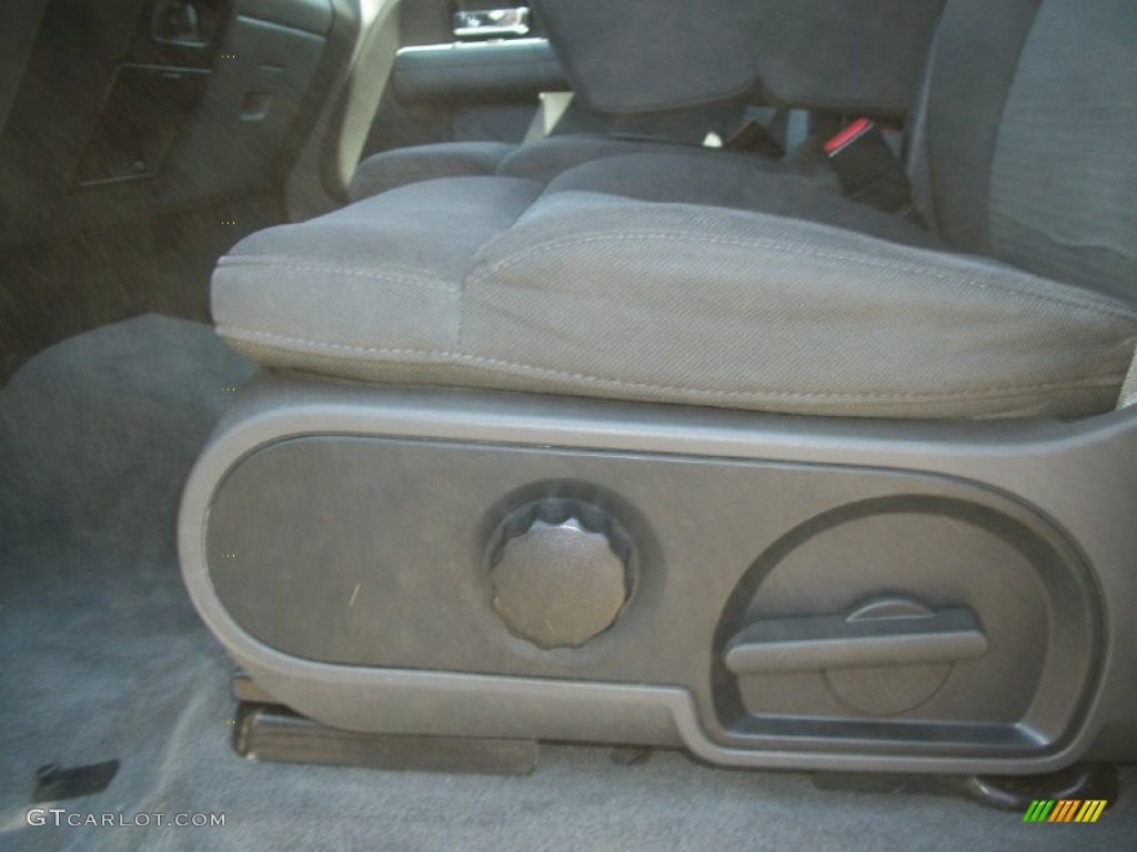 2004 F150 XLT Regular Cab - Dark Shadow Grey Metallic / Medium/Dark Flint photo #12