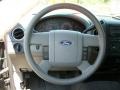 Medium/Dark Flint 2004 Ford F150 XLT Regular Cab Steering Wheel