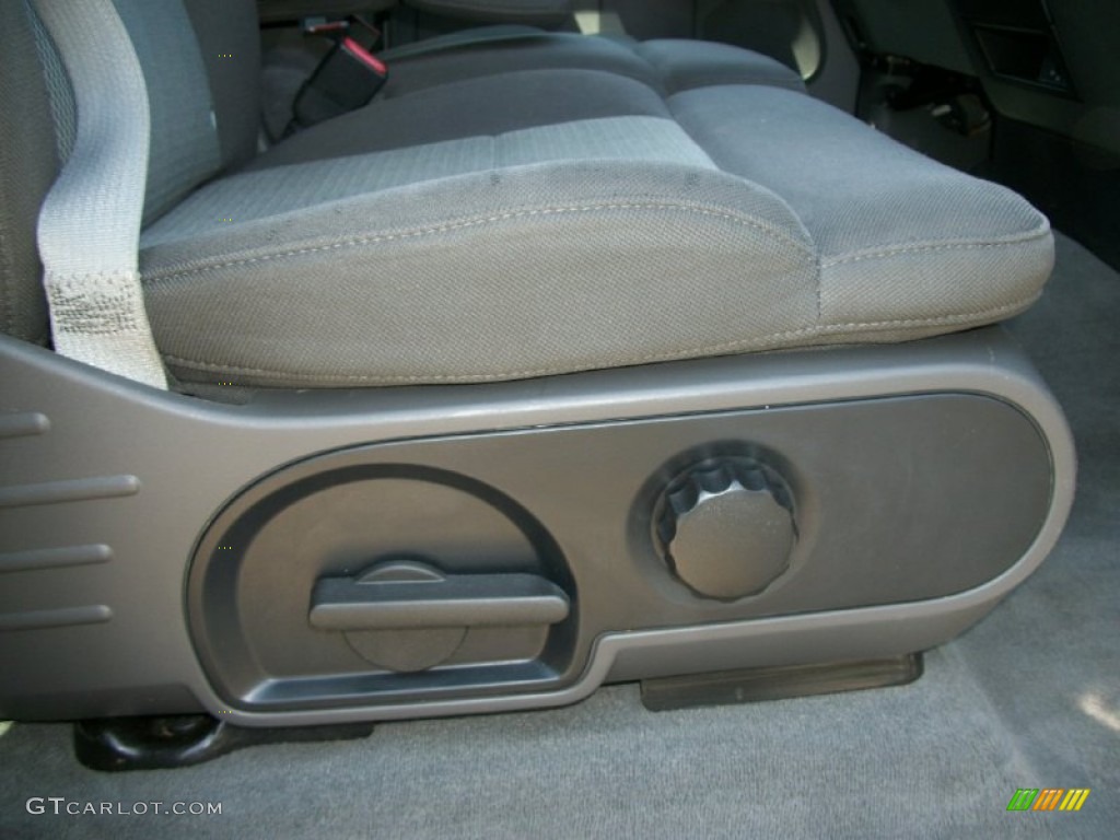 2004 F150 XLT Regular Cab - Dark Shadow Grey Metallic / Medium/Dark Flint photo #23