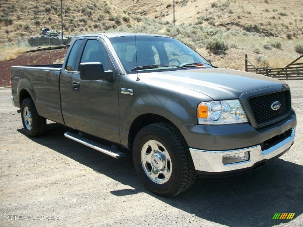 Dark Shadow Grey Metallic 2004 Ford F150 XLT Regular Cab Exterior Photo #67613736