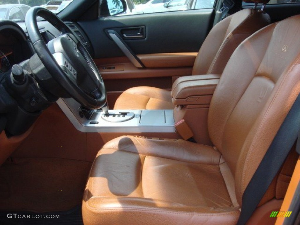 2004 FX 35 AWD - Beryllium 16 Metallic / Brick/Black photo #7