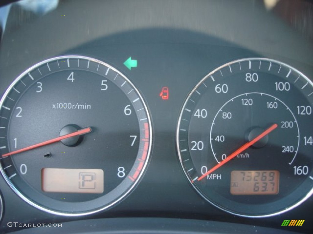 2004 FX 35 AWD - Beryllium 16 Metallic / Brick/Black photo #10