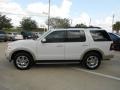 2010 White Suede Ford Explorer Eddie Bauer  photo #3