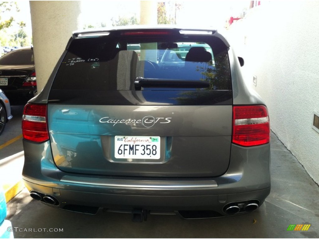 2009 Cayenne GTS - Lava Grey Metallic / Black w/Alcantara photo #2