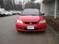 2005 Rallye Red Honda Civic Value Package Coupe  photo #11