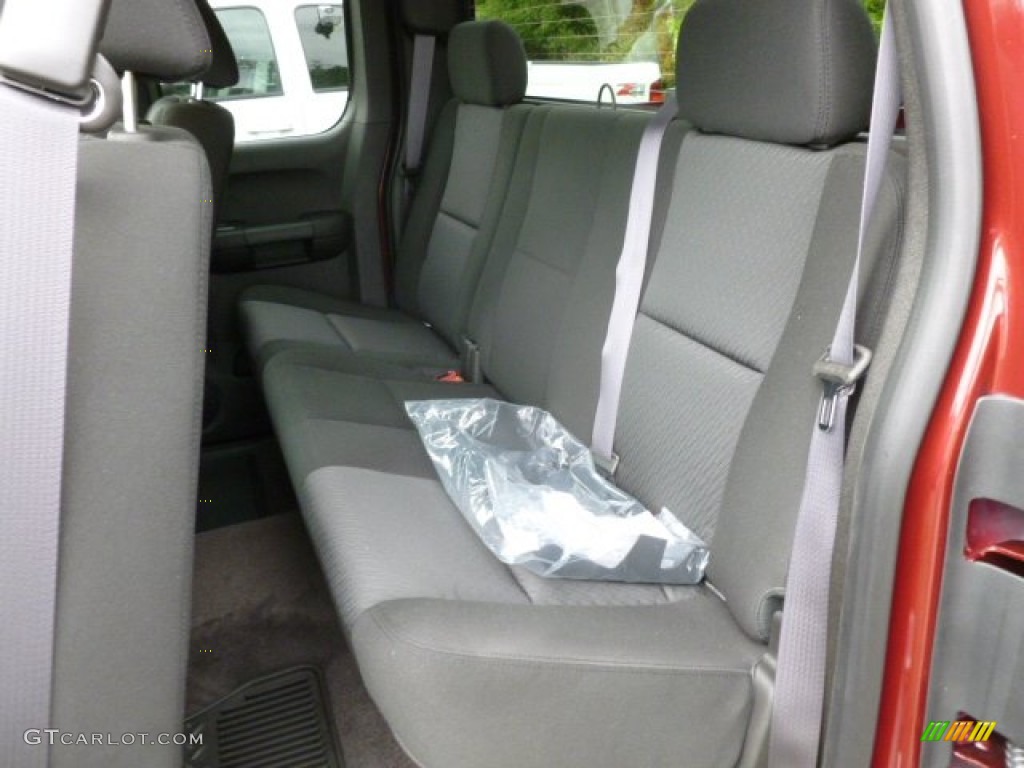 2013 Sierra 1500 SLE Extended Cab 4x4 - Sonoma Red Metallic / Ebony photo #14