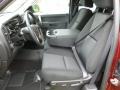 Ebony 2013 GMC Sierra 1500 SLE Extended Cab 4x4 Interior Color