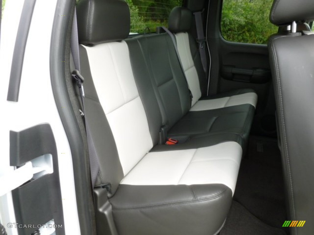 2013 Sierra 1500 SLT Extended Cab 4x4 - Summit White / Light Titanium/Ebony photo #12