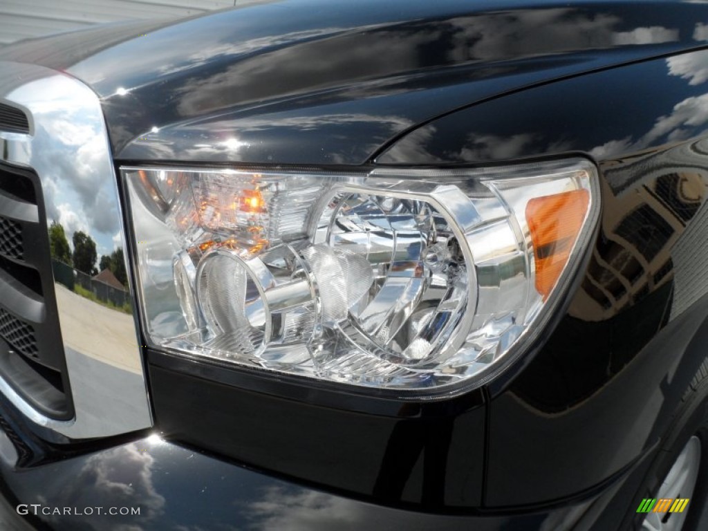 2011 Tundra SR5 CrewMax - Black / Graphite Gray photo #9