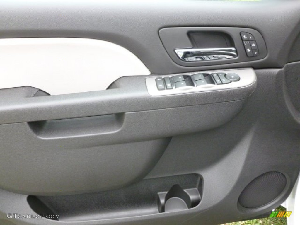 2013 Sierra 1500 SLT Extended Cab 4x4 - Summit White / Light Titanium/Ebony photo #18