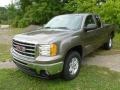 2013 Mocha Steel Metallic GMC Sierra 1500 SLE Extended Cab 4x4  photo #3