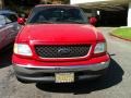 2003 Bright Red Ford F150 XLT SuperCrew  photo #2