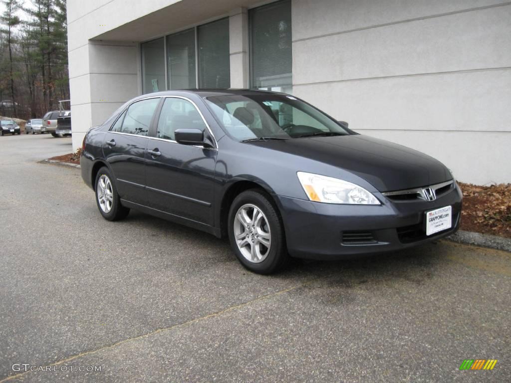 2006 Accord SE Sedan - Graphite Pearl / Gray photo #1