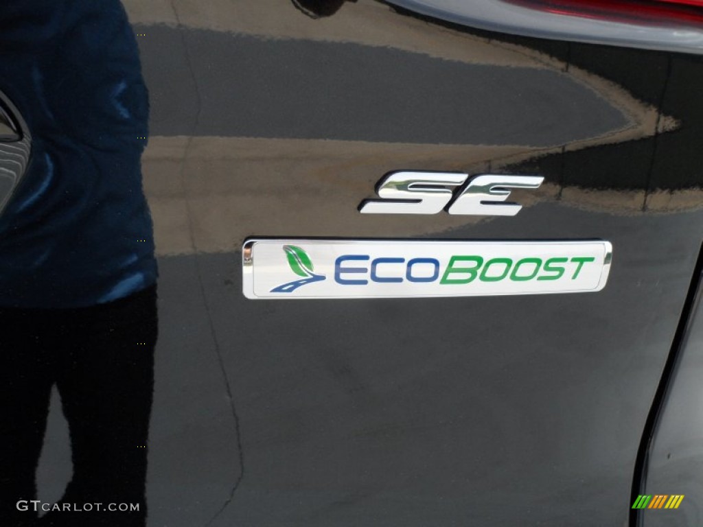 2013 Escape SE 1.6L EcoBoost - Tuxedo Black Metallic / Charcoal Black photo #14