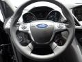 Charcoal Black Steering Wheel Photo for 2013 Ford Escape #67617486