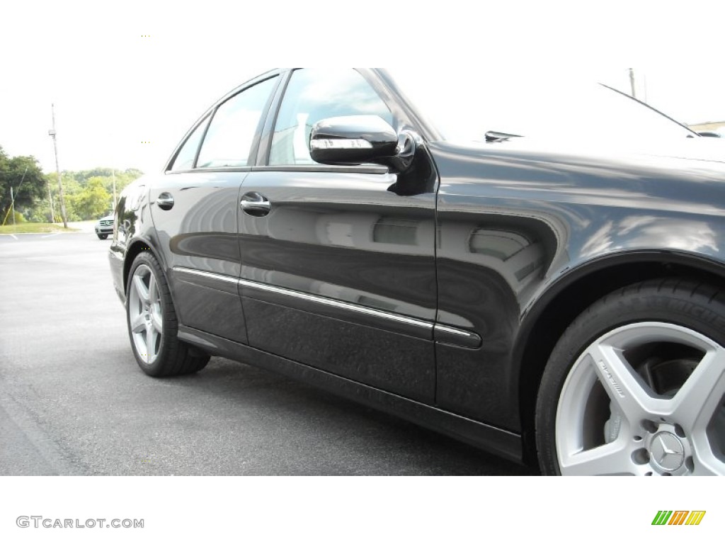2009 E 350 Sedan - Black / Cashmere photo #10