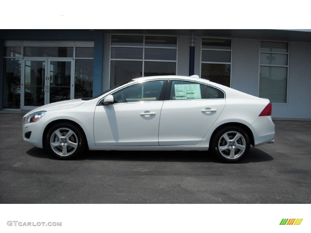 Ice White 2013 Volvo S60 T5 Exterior Photo #67618230