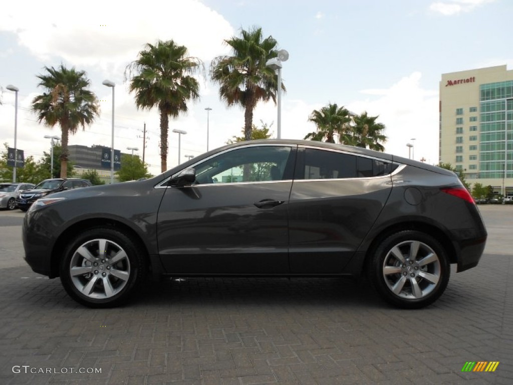 Grigio Metallic 2012 Acura ZDX SH-AWD Technology Exterior Photo #67618566