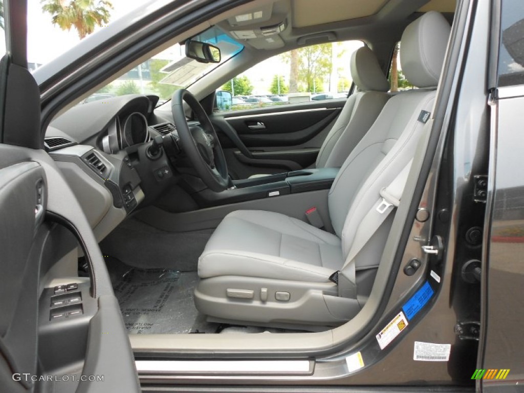 Taupe Interior 2012 Acura ZDX SH-AWD Technology Photo #67618650