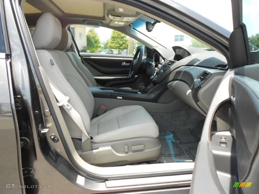 Taupe Interior 2012 Acura ZDX SH-AWD Technology Photo #67618671