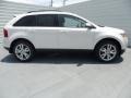 White Platinum Tri-Coat 2013 Ford Edge SEL Exterior