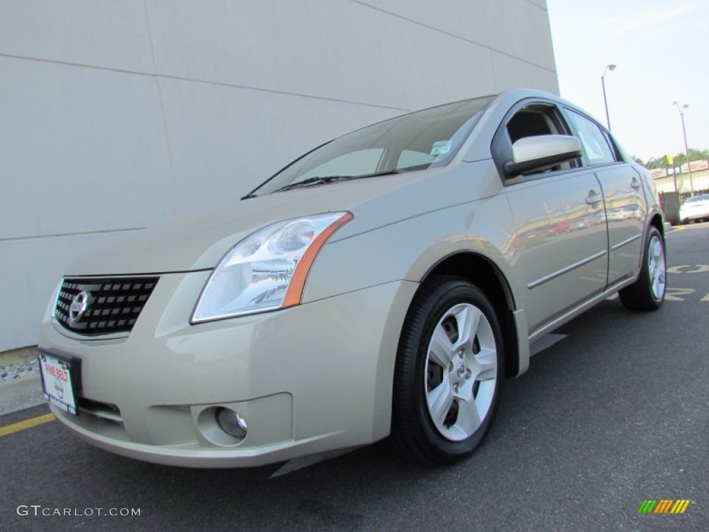 2008 Sentra 2.0 S - Sandstone / Charcoal/Steel photo #1