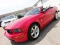 2009 Torch Red Ford Mustang GT Premium Convertible  photo #3