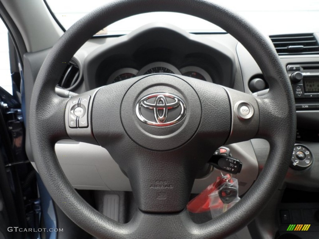 2012 Toyota RAV4 V6 Ash Steering Wheel Photo #67619340