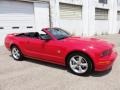 2009 Torch Red Ford Mustang GT Premium Convertible  photo #7