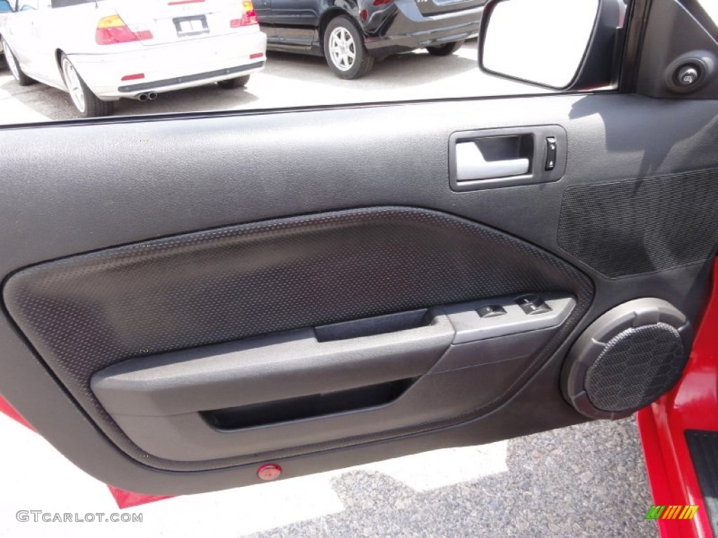 2009 Mustang GT Premium Convertible - Torch Red / Dark Charcoal photo #15