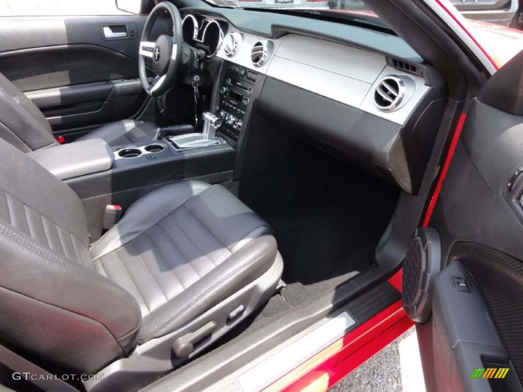 2009 Mustang GT Premium Convertible - Torch Red / Dark Charcoal photo #19