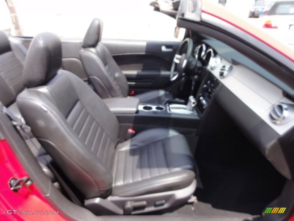 2009 Mustang GT Premium Convertible - Torch Red / Dark Charcoal photo #21