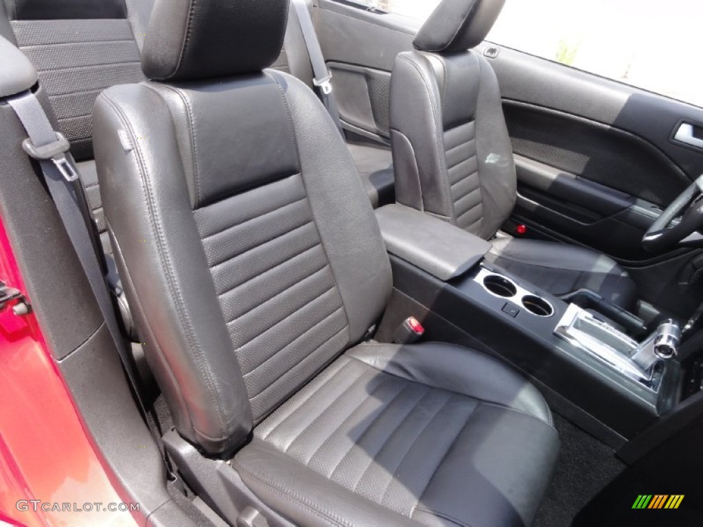 2009 Mustang GT Premium Convertible - Torch Red / Dark Charcoal photo #22