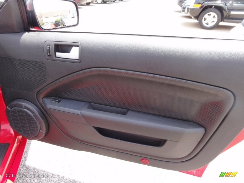 2009 Mustang GT Premium Convertible - Torch Red / Dark Charcoal photo #24