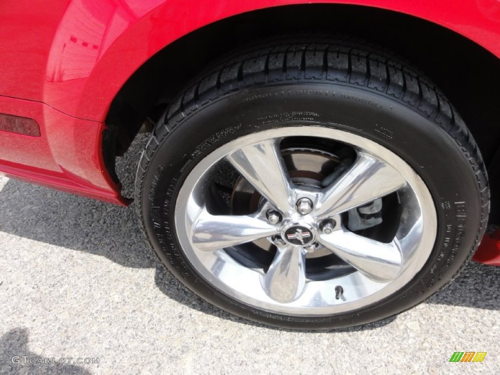 2009 Ford Mustang GT Premium Convertible Wheel Photo #67619583