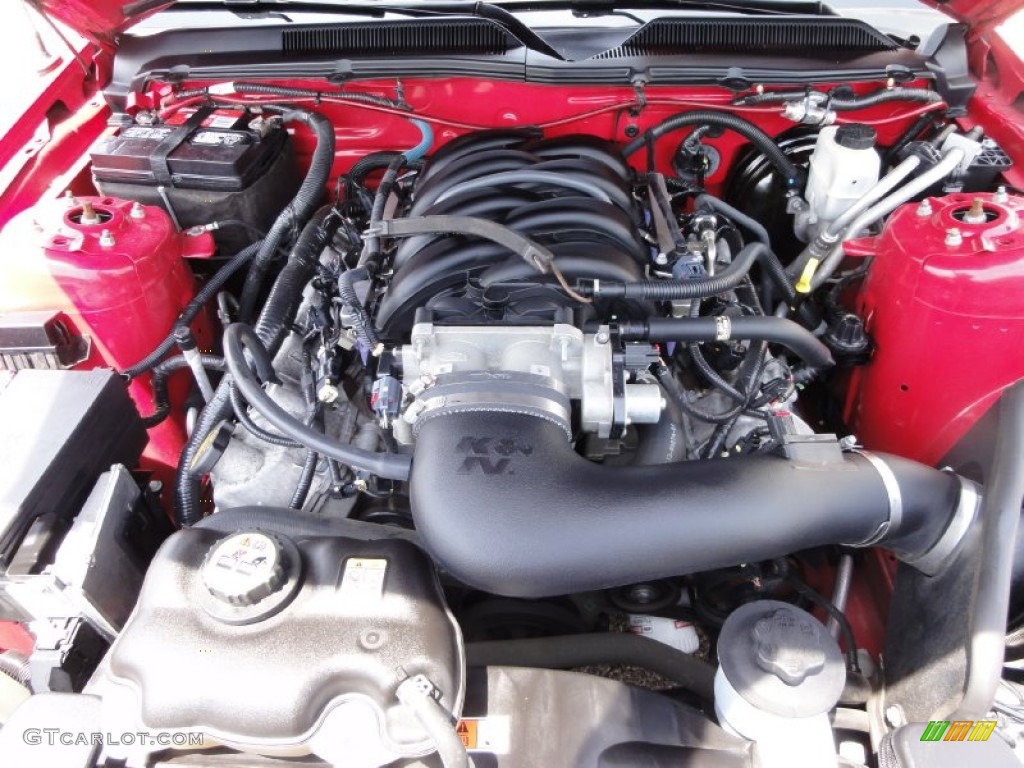 2009 Ford Mustang GT Premium Convertible 4.6 Liter SOHC 24-Valve VVT V8 Engine Photo #67619601