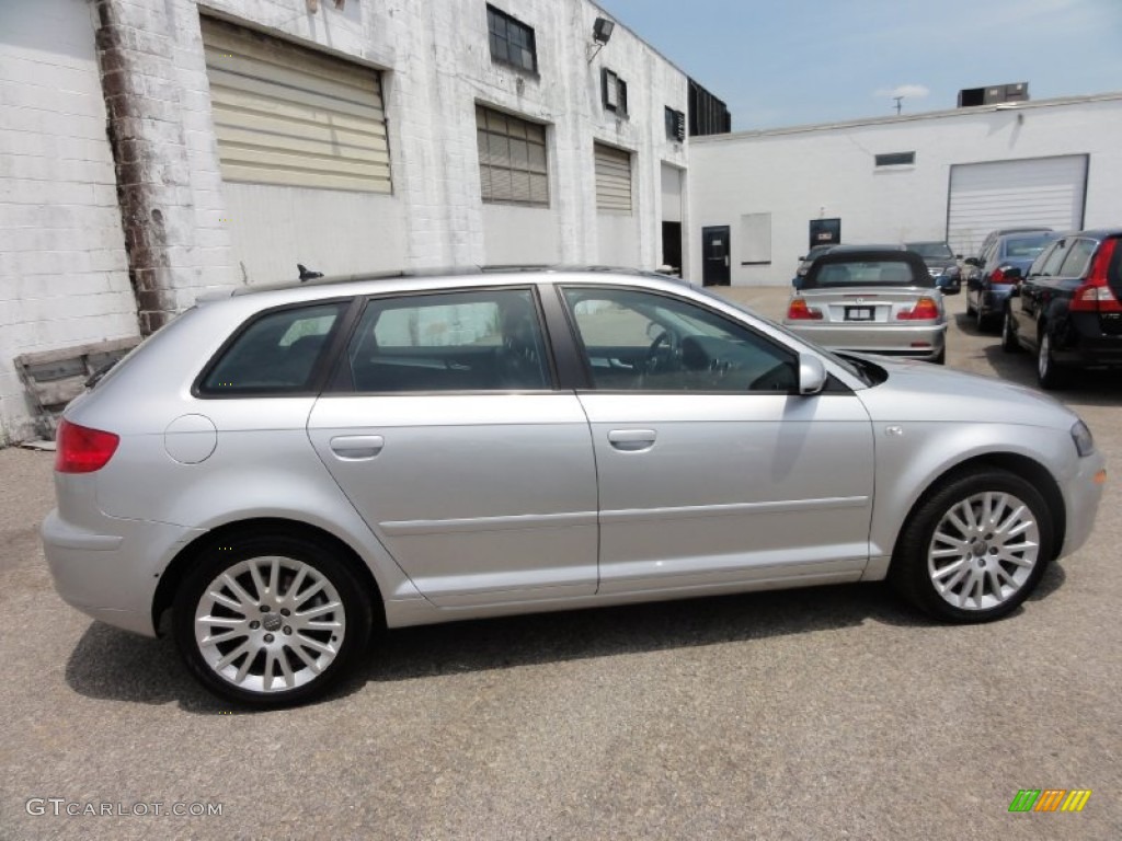Light Silver Metallic 2007 Audi A3 2.0T Exterior Photo #67619844